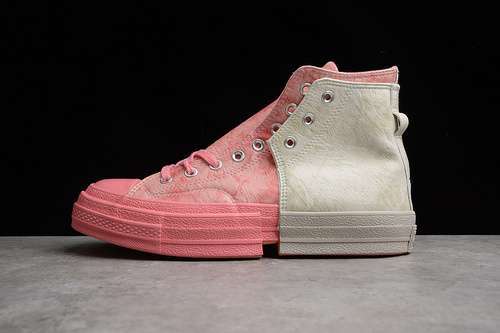 【380】[171837C]-[FENG CHEN WANG X CHUCK TAYLOR ALL-STAR 70S HIGH 2-IN-1 QUARTZ PINK/STRAWBERRY ICE]