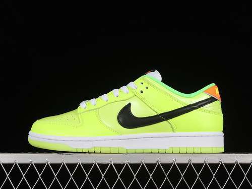 【350】[FJ4610-702]-[DUNK LOW SE VOLT/BLACK/TOTAL ORANGE/GREEN STRIKE]-[WOMAN:36-39]-[MAN:40-46]