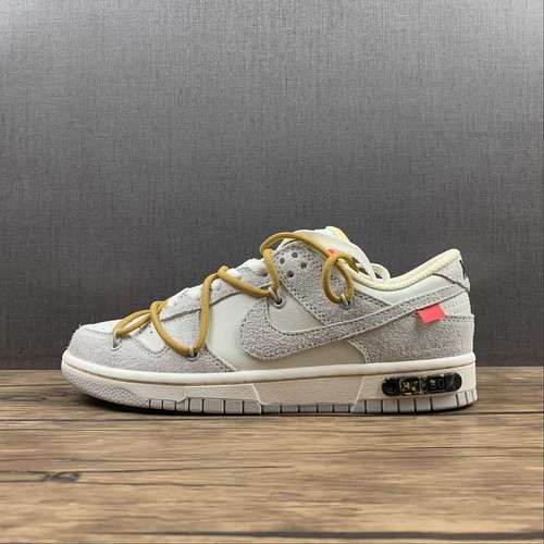 【430】[DJ0950-105]-[OW X SB DUNK LOW LOT 37 OF 50 SAIL/NEUTRAL GREY/OCHRE]-[UNSIEX:36-47.5]