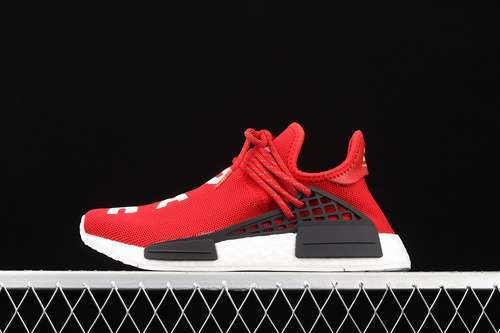 【360】[BB0616]-[PHARRELL X NMD HUMAN RACE RED/FOOTWEAR WHITE/BLACK]-[WOMAN:36-39]-[MAN:40-48]