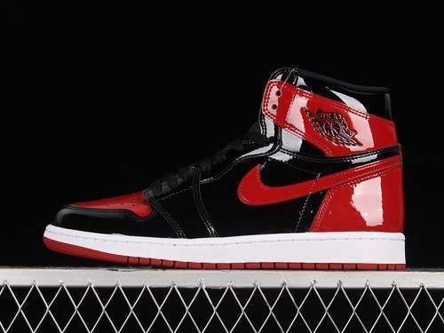 【600】[555088-063]-[AIR JORDAN 1 RETRO HIGH OG BLACK/WHITE/VARSITY RED]-[MAN:40.5-47.5]