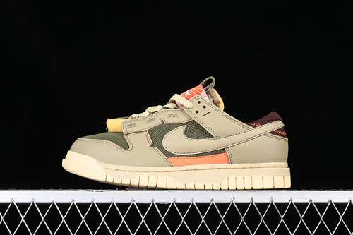【230】[DV0821-200]-[AIR DUNK JUMBO MEDIUM OLIVE/NEUTRAL OLIVE/EARTH/SAFETY ORANGE]-[UNSIZE:36-45]