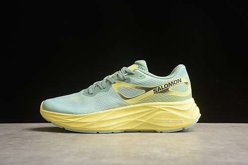 【240】[471225 28]-[SALOMON AERO GLIDE GREEN/YELLOW]-[WOMAN:36-39]-[MAN:40-45]