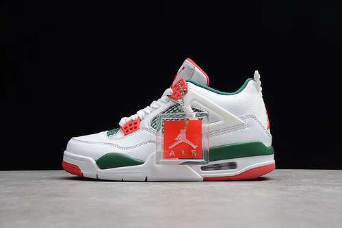 [AQ3816-163]-[AIR JORDAN 4 NRG WHITE/GORGE GREEN-VARSITY RED]-[MAN:40-47.5]-[OG00218]