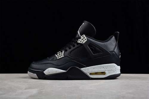 【380】[314254-003]-[AIR JORDAN 4 RETRO LS OREO 2015 BLACK/TECH GREY-BLACK]-[MAN:40-48]