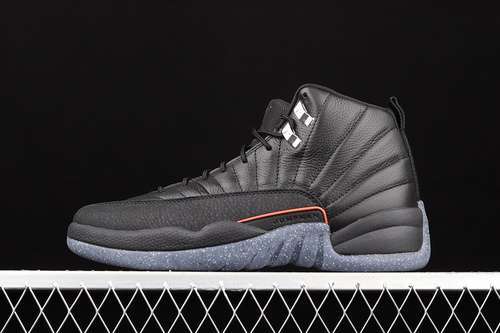 【500】[DC1062-006]-[AIR JORDAN 12 UTILITY GRIND BLACK/BLACK/BRIGHT CRIMSON/WHITE]-[MAN:40-47.5]