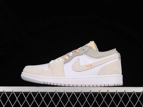 【300】[DN1635-100]-[AIR JORDAN 1 LOW SE CRAFT INSIDE OUT WHITE/PHANTOM/SAIL/NEUTRAL GREY]-[36-46]