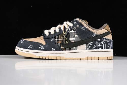 【620】[CT5053-001]-[H12 SB DUNK LOW TRAVIS SCOTT BLACK/PARACHUTE BEIGE-PETRA BROWN]