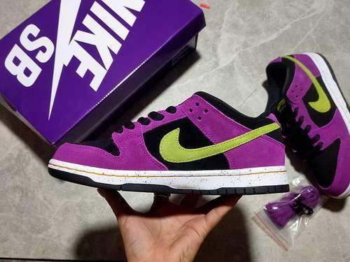 【400】[BQ6817-501]-[SB DUNK LOW RED PLUM/BLACK-TAXI-CITRON]-[WOMAN:36-39]-[MAN:40-47.5]