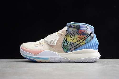 【340】[CN9839-101]-[KYRIE 6 PRE-HEAT LOS ANGELES MULTI-COLOR/MULTI-COLOR]-[MAN:39-46]