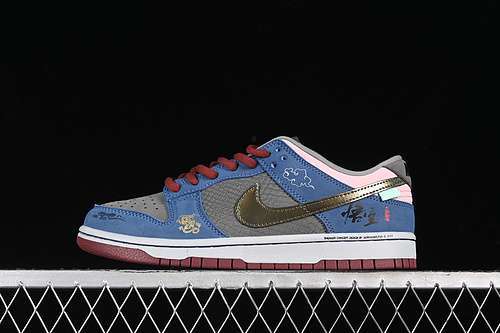 【420】[DD1391-100]-[DUNK LOW SB WHITE/GREY/RED/BLUE/GOLD/PINK]-[WOMAN:36-39]-[MAN:40-47.5]