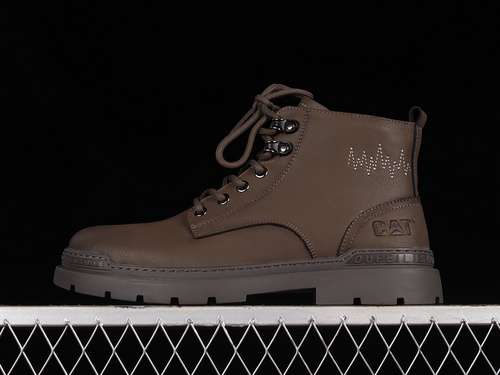 【380】[P722626-13]-[CAT 2022SS MID CASUAL MARTENS BOOTS DARK BROWN/DARK BROWN/BLACK]-[MAN:39-44]