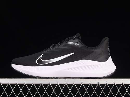 【280】[CJ0291-005]-[ZOOM WINFLO 7 BLACK/WHITE/ANTHRACITE]-[WOMAN:36-39]-[MAN:40-46]