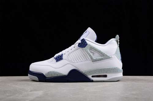 【550】[DH6927-140]-[AIR JORDAN 4 RETRO WHITE/MIDNIGHT NAVY/LIGHT SMOKE GREY/FIRE RED]-[MAN:40-47.5]