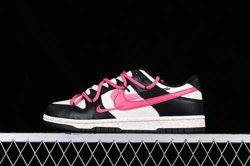 【280】[FD4623-131]-[DUNK LOW MULTI COLOR WHITE/BLACK/PINK]-[WOMAN:36-41]