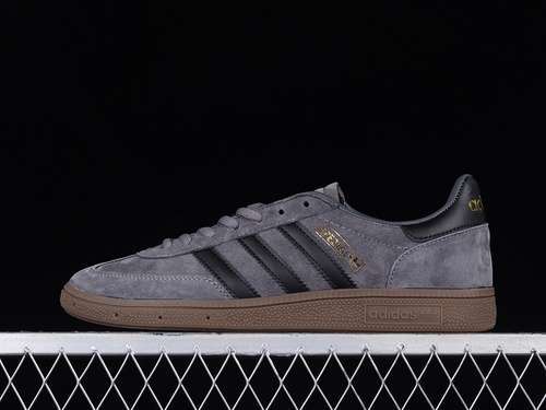 【280】[BD7635]-[HANDBALL SPEZIAL SHOES DARK GREY/CORE BLACK/GOLD]-[MAN:39-45]