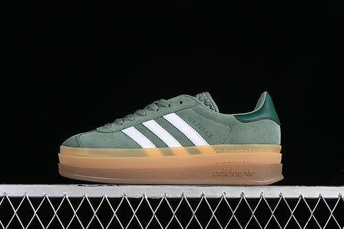 【230】[ID6998]-[ORIGINALS GAZELLE BOLD SILVER GREEN/CLOUD WHITE/COLLEGIATE GREEN]-[WOMAN:35.5-42]