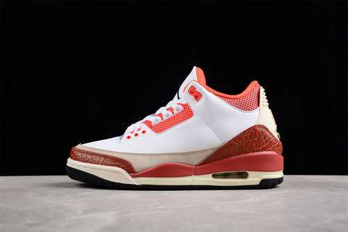 【340】[DV7028-108]-[AIR JORDAN 3 RETRO GS WHITE/BLACK/MARS STONE/TEAM ORANGE]-[MAN:40-47.5]