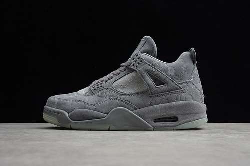 【580】[930155-003]-[AIR JORDAN 4 RETRO X KAWS SHOES COOL GREY/WHITE]-[MAN:40-46]