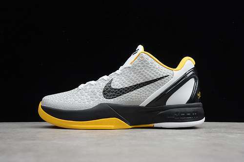 【340】[CW2190-100]-[KOBE 6 PROTRO WHITE/NEUTRAL GREY-DEL SOL-BLACK]-[MAN:40-46]