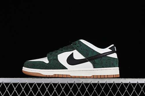 【280】[FQ8893-397]-[DUNK LOW SB GREEN SNAKE PRO GREEN/BLACK/SAIL/GUM MEDIUM BROWN/FIR]-[UNISEX:36-46]