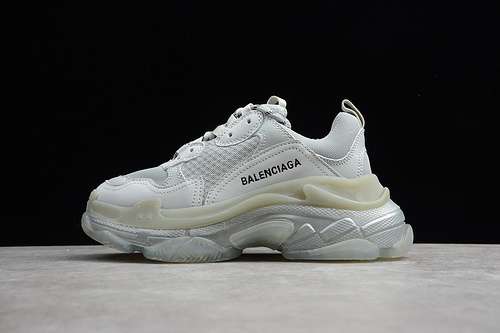 [161-158-174]-[ECBA800616H]-[ZG TRIPLE S 3.0 DADSHOE WHITE/WHITE]-[UNISEX:35-45]