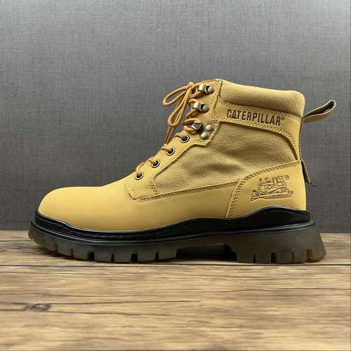 【360】[P717809]-[CAT FOUNDER BOOTS YELLOW/YELLOW/BLACK]-[MAN:38-44]