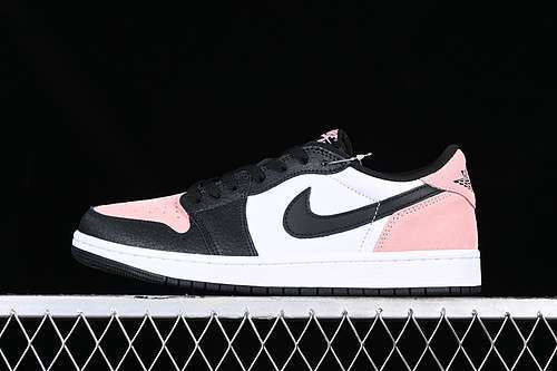 【360】[CZ0790-061]-[AIR JORDAN 1 LOW OG BLEACHED CORAL WHITE/BLACK/PINK]-[MAN:40-47.5]