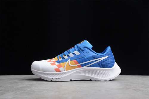 【270】[DJ0958-991]-[AIR ZOOM PEGASUS 38 BY YOU CUSTOM ROYAL BLUE/WHITE/ORANGE]-[UNSIEX:36-45]