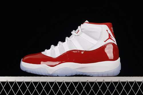 【450】[CT8012-116]-[AIR JORDAN 11 RETRO CHERRY WHITE/VARSITY RED-BLACK]-[WOMAN:36-39]-[MAN:40-47.5]