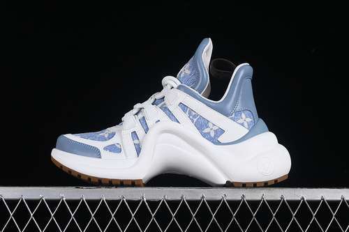 【630】[360N WHITE BLUE]-[LOUIS VUITTON ARCHLIGHT SNEAKERS L*V ARCHLIGHT WHITE/BLUE]-[WOMAN:35-39]