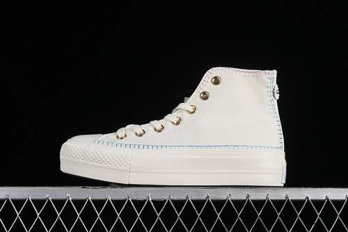 【230】[A08731C]-[CONVERSE ALL STAR LIFT WHITE/BLUE]-[WOMAN:35-40]