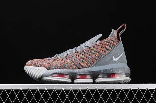 【320】[BQ5970-900]-[LEBRON 16 EP LIGHT GREY/MULTI-COLOR]-[MAN:40-46]