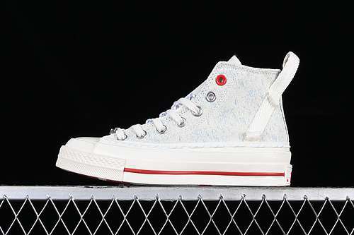 【280】[A08701C]-[CONVERSE CHUCK 1970S WHITE/GREY/RED]-[WOMAN:35-39]-[MAN:40-44]