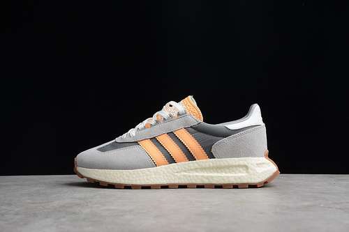【280】[H03077]-[RETROPY E5 SHOES GREY THREE/ACID ORANGE/GREY TWO]-[WOMAN:36-39]-[MAN:40-45]