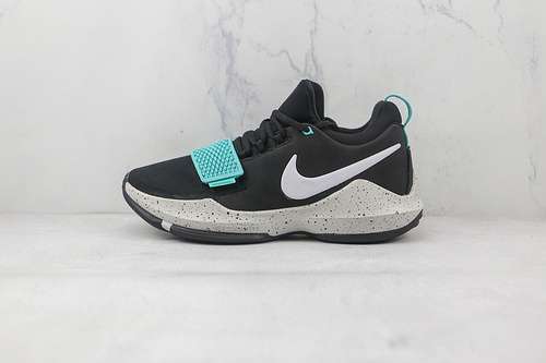 【420】[878627-002]-[PG 1 EP BASKETBALL SHOES BLACK/LIGHT BONE-LIGHT AQUA]-[MAN:39-46]