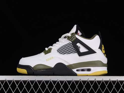 【360】[CT8527-900]-[AIR JORDAN 4 RETRO WHITE/BLACK/GREEN]-[WOMAN:36-39]-[MAN:40-45]