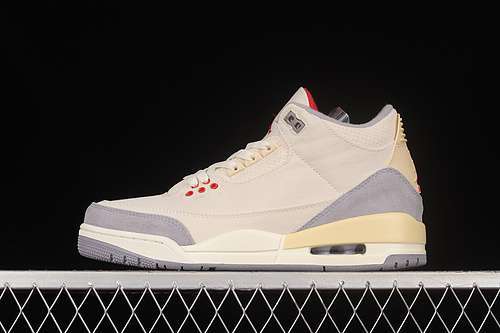 【400】[DH7139-100]-[AIR JORDAN 3 RETRO SE MUSLIN/UNIVERSITY RED/CEMENT GREY/SAIL]-[MAN:40-47.5]