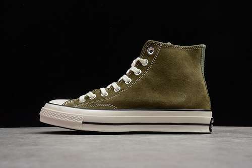 【240】[166218C]-[CHUCK TAYLOR ALL STAR HIGH OLIVE GREEN/WHITE/BEIGE]-[UNISEX:35-44]