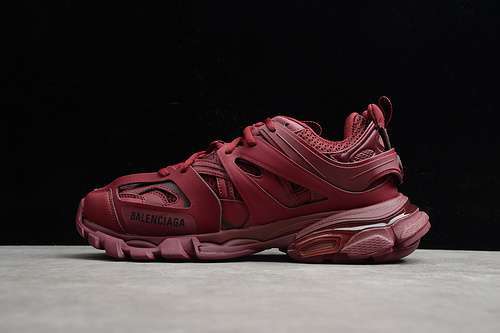 【580】[ECBL001275B]-[TRACK SNEAKER DARK RED/DARK RED/DARK RED]-[UNSEX:35-45]