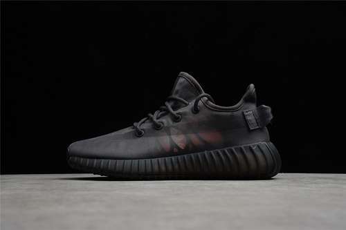 【300】[GW2872]-[YEEZY BOOST 350 V2 CORE BLACK/CORE BLACK/CORE BLACK]-[WOMAN:36-39]-[MAN:40-46]