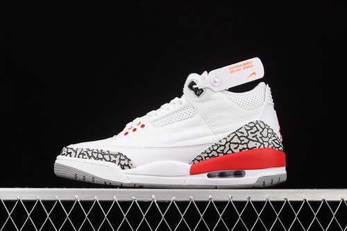 【340】[136064-116]-[AIR JORDAN 3 RETRO HALL OF FAME WHITE/CEMENT GREY-BLACK-FIRE RED]-[MAN:40-46]