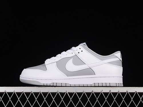 【340】[DJ6188-003]-[SB DUNK LOW WHITE/NEUTRAL GREY]-[WOMAN:36-39]-[MAN:40-47.5]