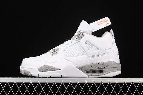 【460】[CT8527-100]-[AIR JORDAN 4 RETRO WHITE OREO WHITE/TECH GREY/BLACK/FIRE RED]-[MAN:40-47.5]