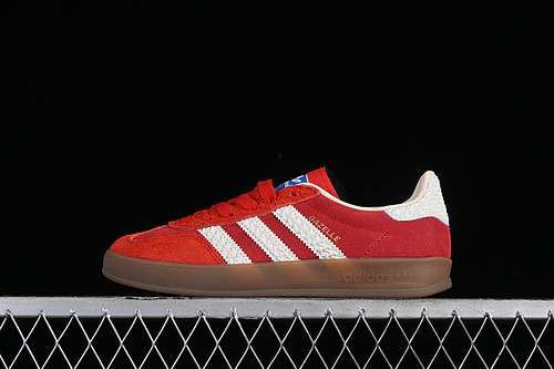 【280】[IF1808]-[ORIGINALS GAZELLE INDOOR WHITE/RED/BROWN]-[WOMAN:35.5-39]-[MAN:40-45]