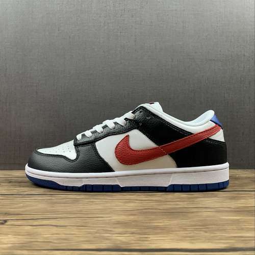 【320】[DM7708-100]-[SB DUNK LOW SEOUL BLACK/WHITE-RED-BLUE]-[WOMAN:36-39]-[MAN:40-47.5]