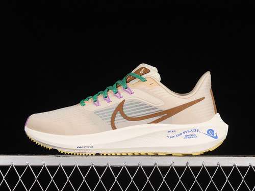 【250】[DV8922-100]-[AIR ZOOM PEGASUS 39 COCONUT MILK/STADIUM GREEN/ALE BROWN]-[UNISEX:36-46]