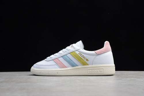 [BD1668]-[HANDBALL SPEZIAL SHOES WHITE/MULTI-COLOR]-[WOMAN:36-39]