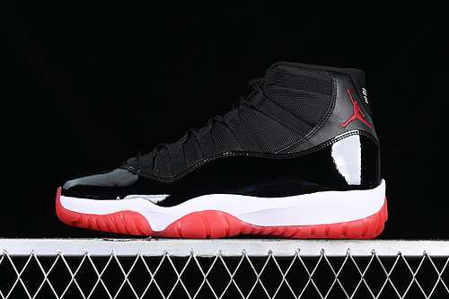 530】[378037-061]-[AIR JORDAN 11 BRED WHITE/BLACK/RED]-[WOMAN:36-39]-[MAN:40-47.5]
