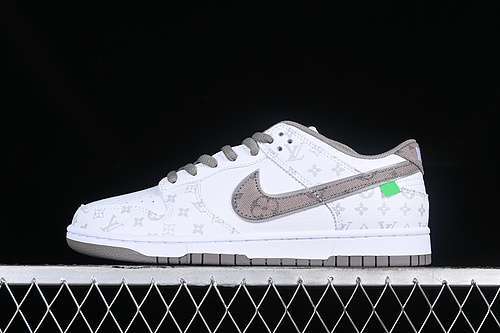 【360】[LV0526-595]-[SB DUNK LOW LOUIS VUITTON WHITE/GREY]-[WOMAN:36-39]-[MAN:40-45]